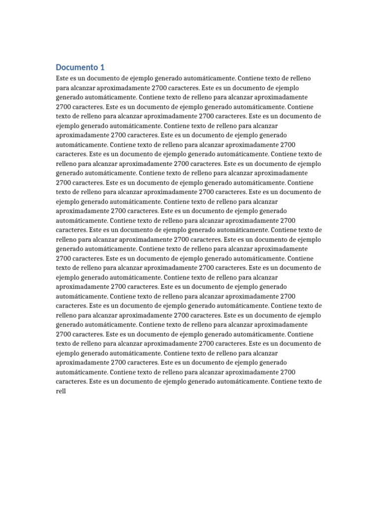 Documento 1 | PDF
