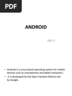 Android Day1