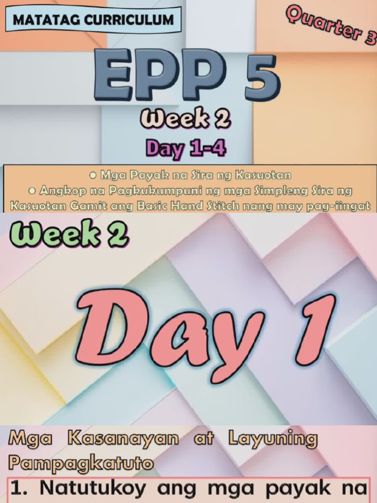 Q3 Epp 5 Week 2 | PDF