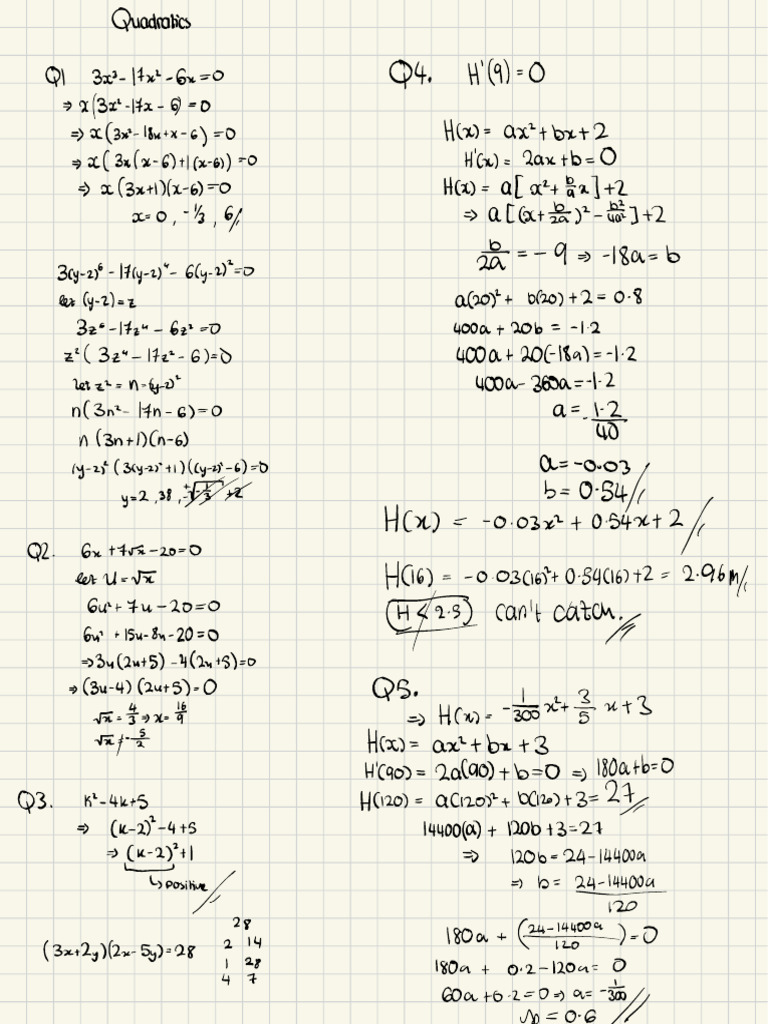 Maths 25 | PDF