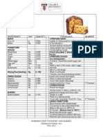 Week 11 Danish and Pannetone