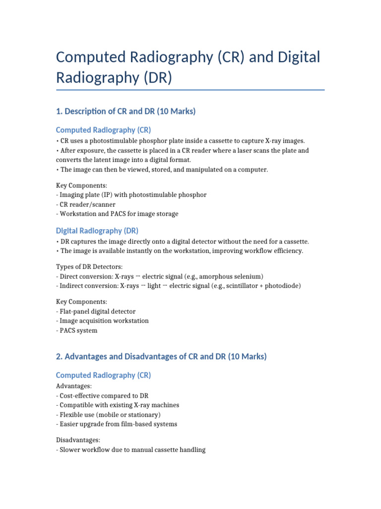 CR vs. DR: Key Differences & Benefits | PDF