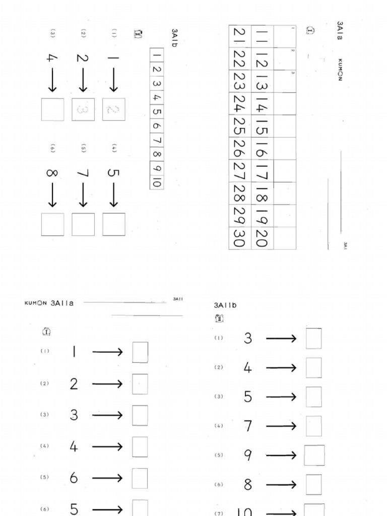 Kumon Matematika - 3A | PDF