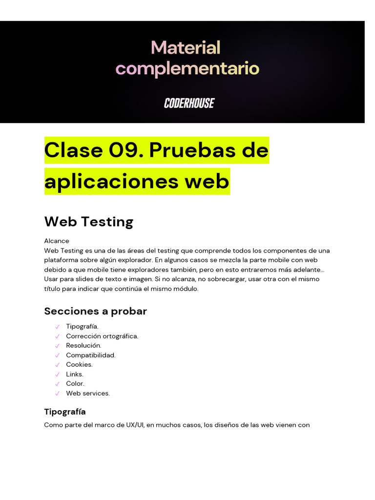 Pruebas Efectivas de Aplicaciones Web | PDF | Red mundial | Internet y web