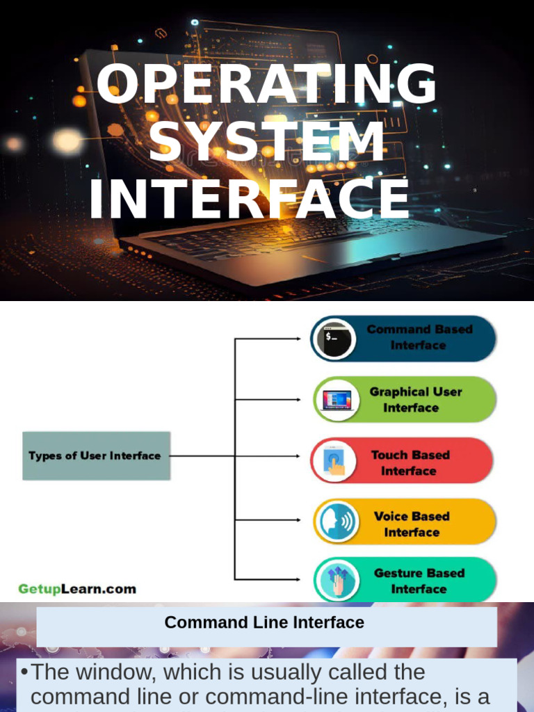 Overview of Operating System Interfaces | PDF | Graphical User ...
