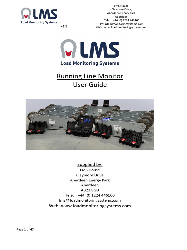 Running Line Monitor User Guide | PDF | Computer Engineering | Computing