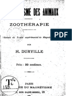 DURVILLE Hector - Le Magnétisme des Animaux