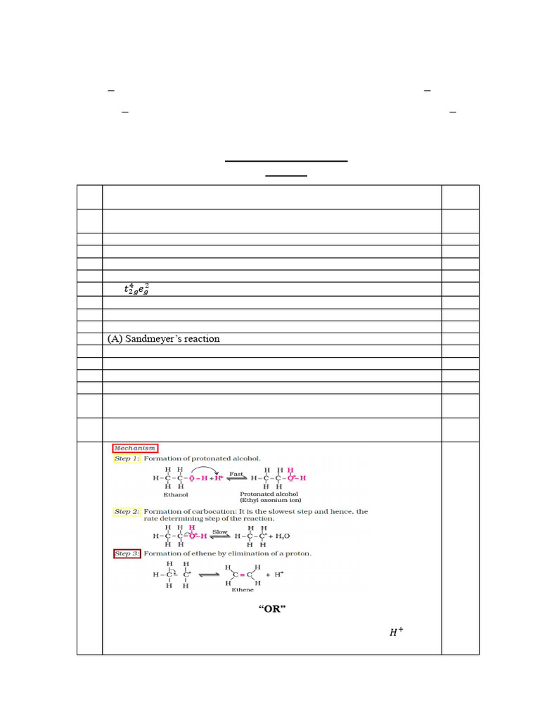CHEM (043) - MS - PB1 - 12 - Set-1 | PDF | Chess Theory | Chess