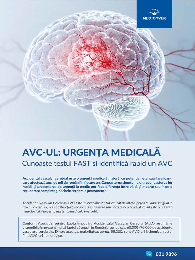 Testul FAST - Identifică Rapid Un AVC | PDF