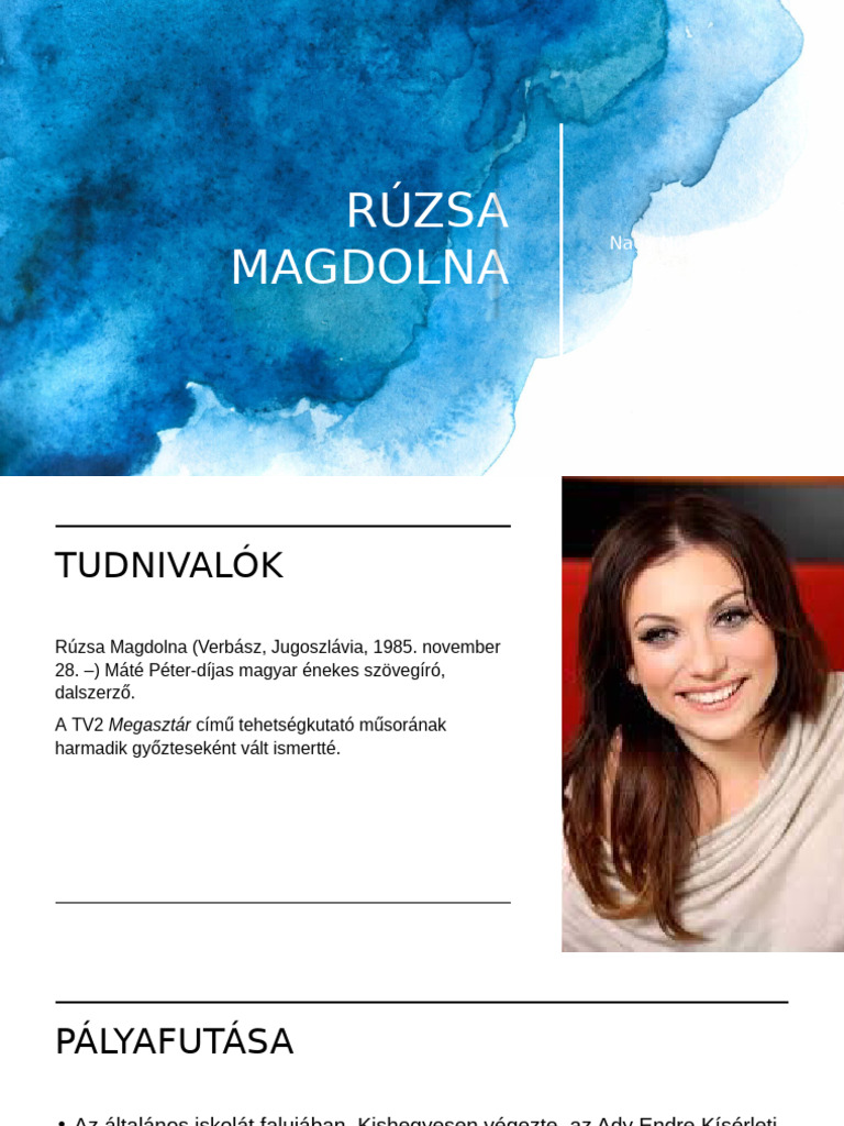 Rúzsa Magdolna | PDF