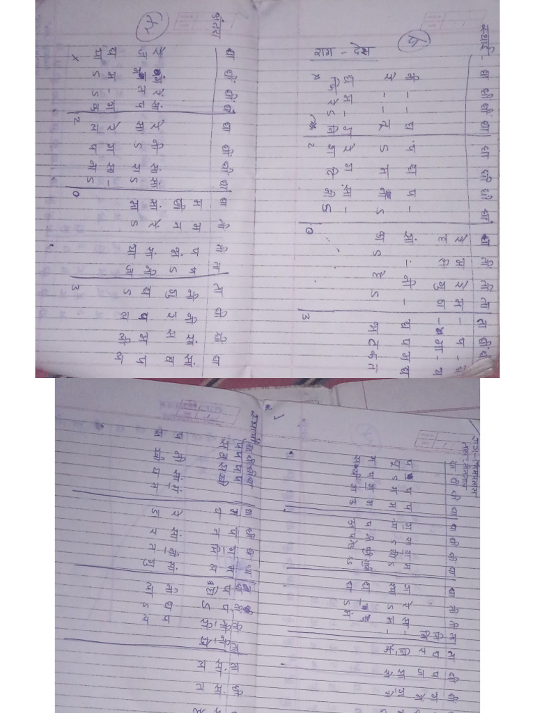 1st Year Music Class Notes | PDF