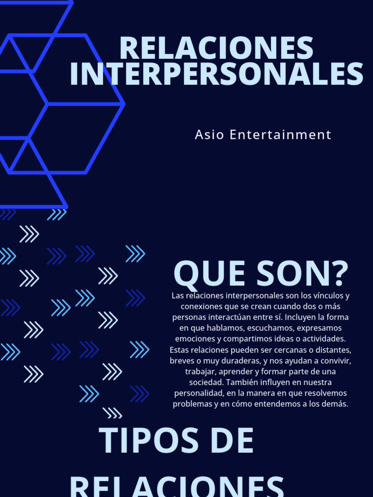 Relaciones Interpersonales | PDF | Amistad | Las emociones