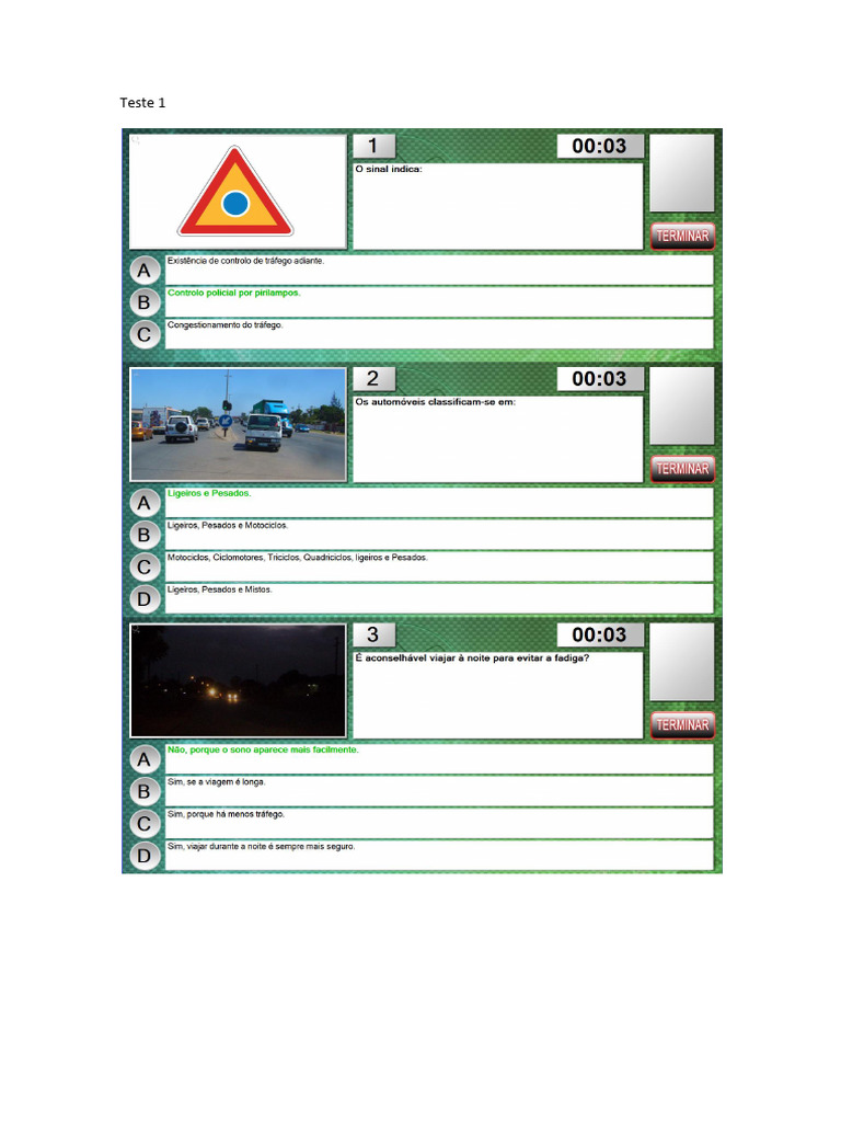 Teste 1 Inatter | PDF