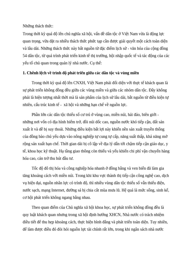 NH NG Thách TH C | PDF