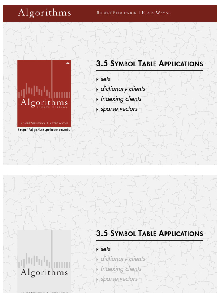 Symbol Table Applications in Java | PDF | Amino Acid | Tyrosine