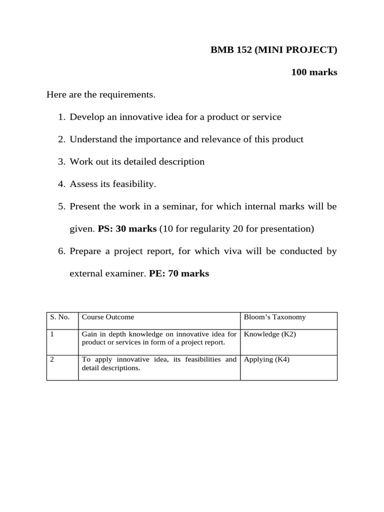BMB 152 | PDF
