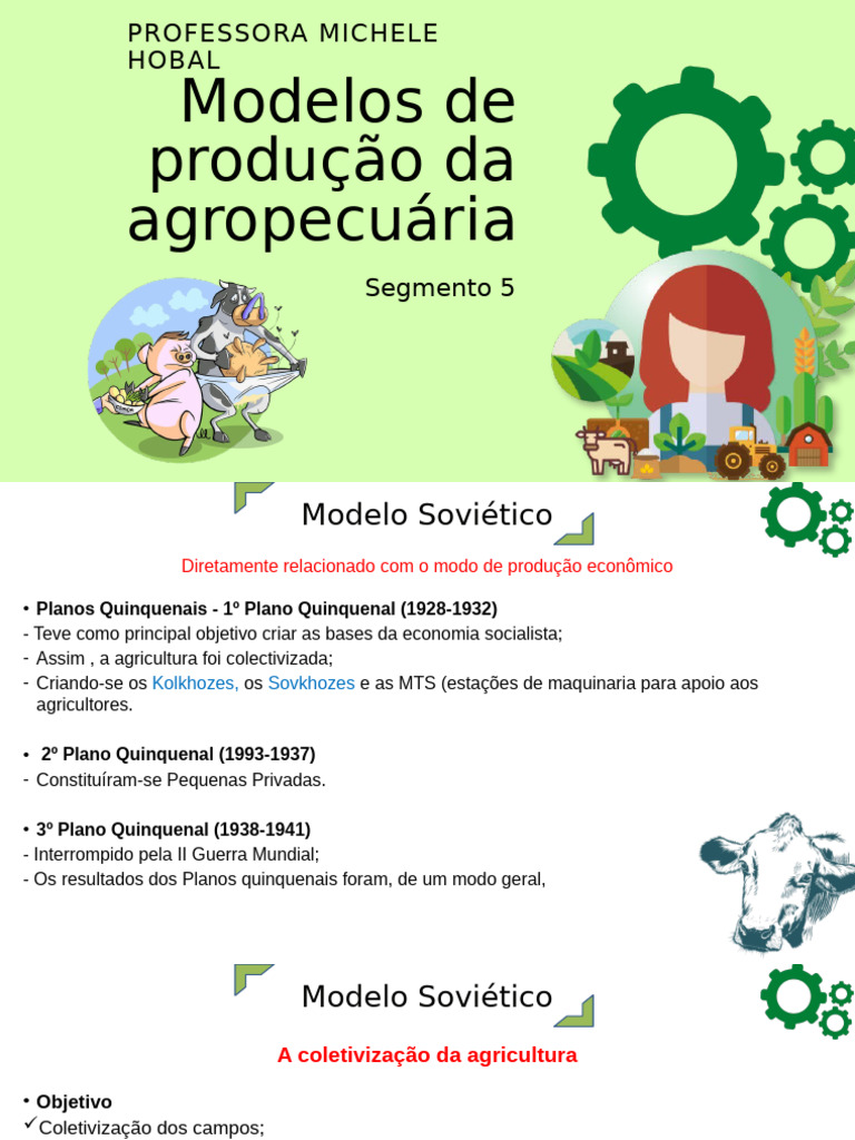 Modelos de Produção Agropecuária Global | PDF | Agricultura | Ásia