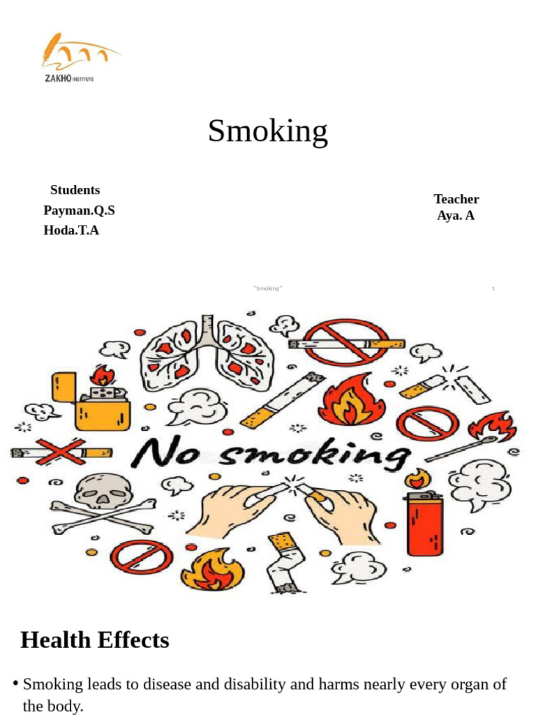 Health Risks of Smoking Explained | PDF