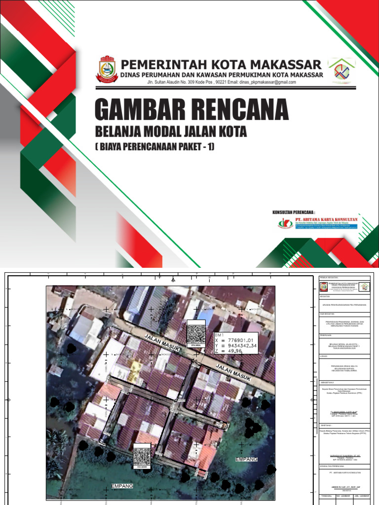Rencana Belanja Modal Jalan Kota 2025 | PDF