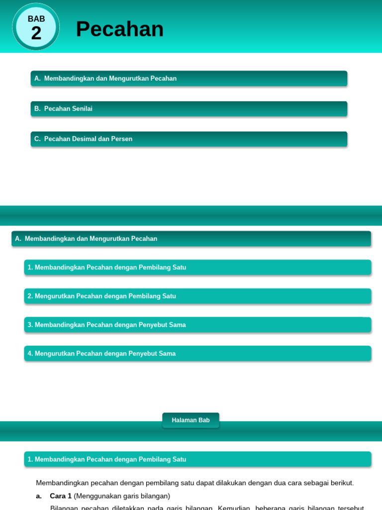 Power Point PGPR Matematika 4A 2023-2024 Bab 2 | PDF