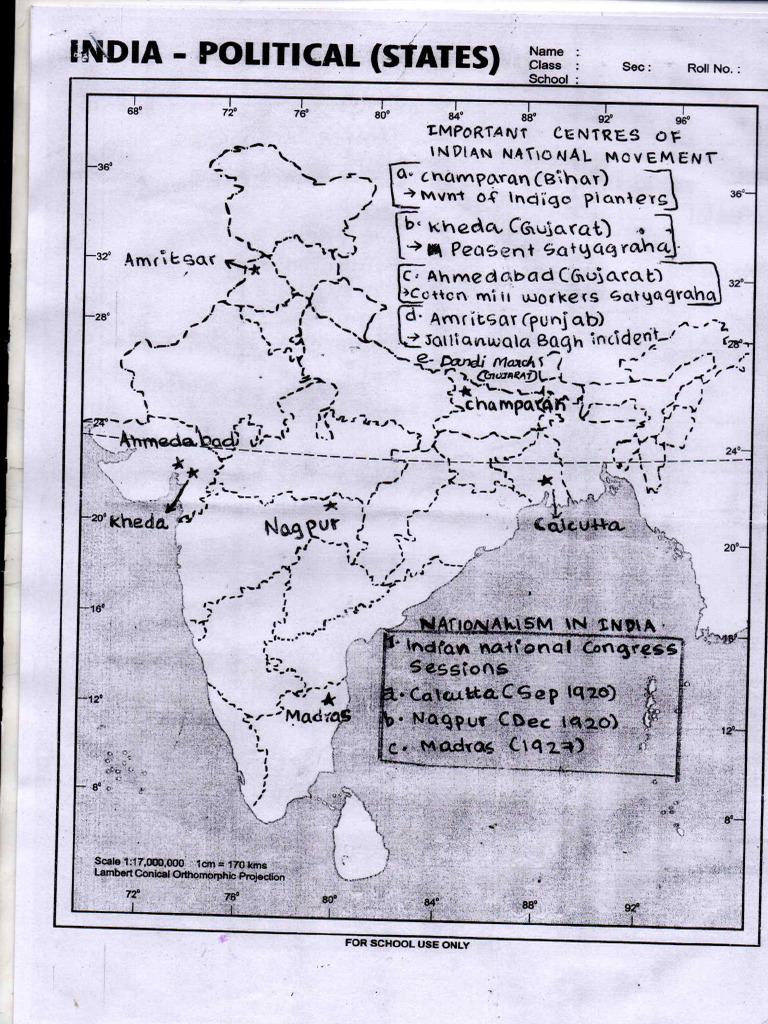 India Political Map | PDF
