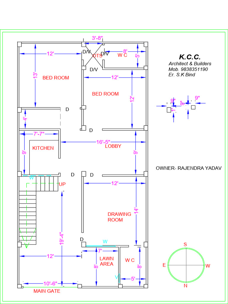 Architectural Floor Plan Layout | PDF