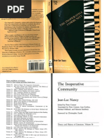 Download Jean-Luc Nancy - The Inoperative Community by Daniel Adsett SN95859320 doc pdf