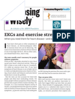 EKGs and Exercise Stress Tests