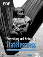 Download Preventing and Reducing Statelessness The 1961 Convention on the Reduction of Statelessness by UNHCR SN95859424 doc pdf