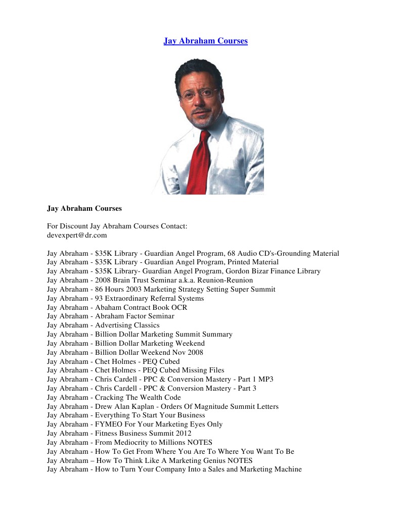 その他 Jay Abraham Marketing Mind MasterProgram Jay Abraham Marketing Mind MasterProgram - メルカリ