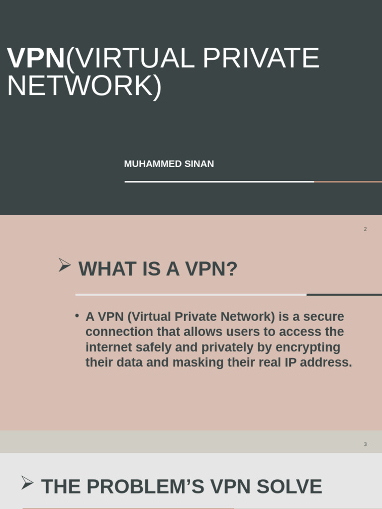 Understanding VPN: Privacy & Security | PDF | Virtual Private Network ...