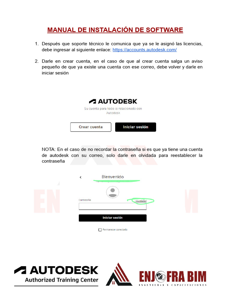 Guía de Instalación de Software Autodesk | PDF