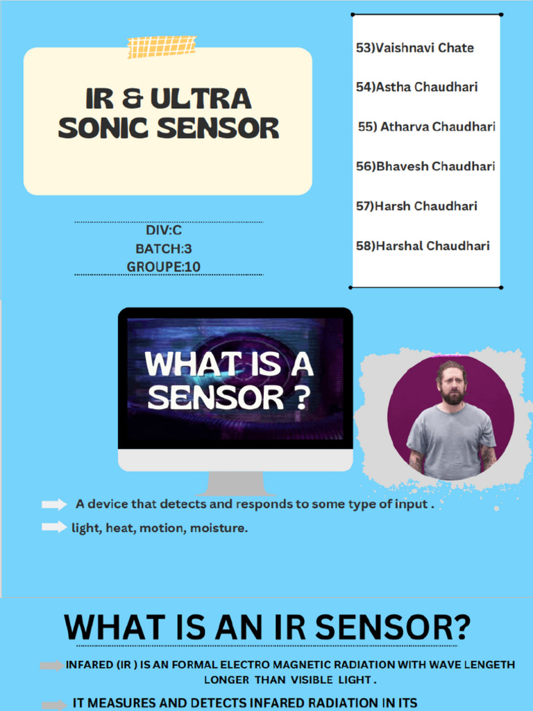 Ultrasonic Sensors: Principles & Applications | PDF | Ultrasound | Sensor