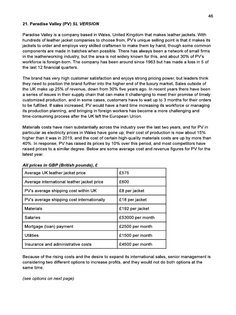 Unit 5 Whole-Unit Case Studies | PDF