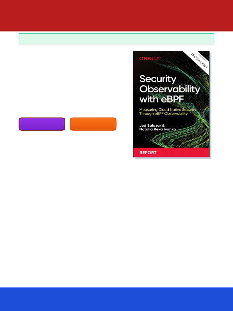 Security Observability With eBPF 1st Edition Jed Salazar Ebook Complete ...