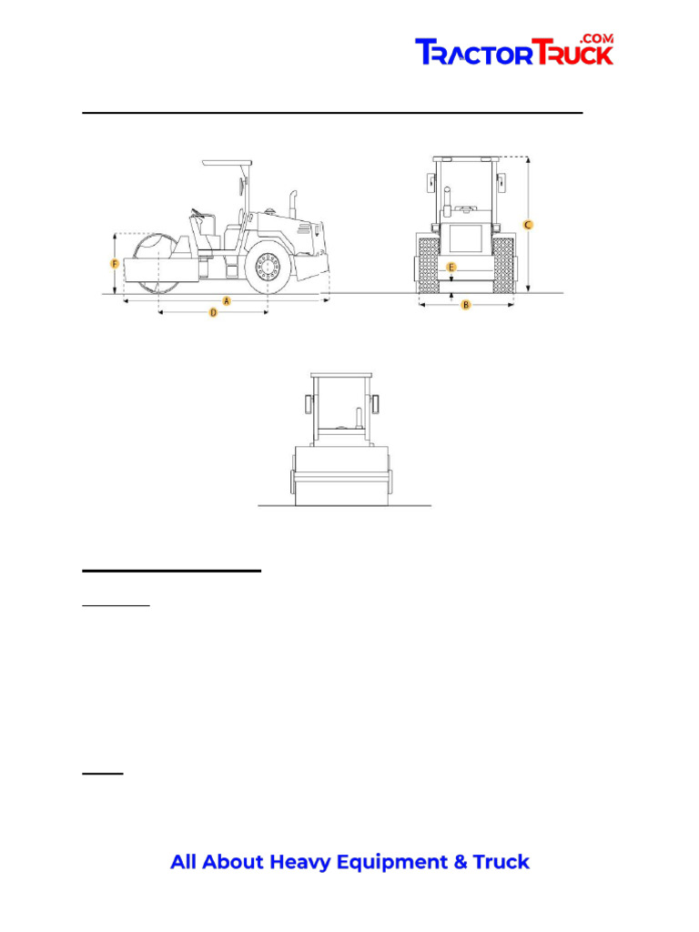 Sakai Compactor SV512D (Isuzu) - Specification | PDF