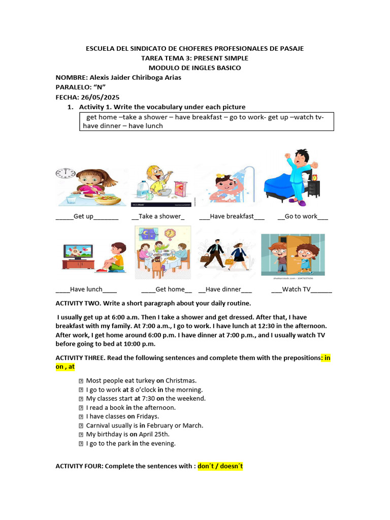 Tarea Tema 3 | PDF