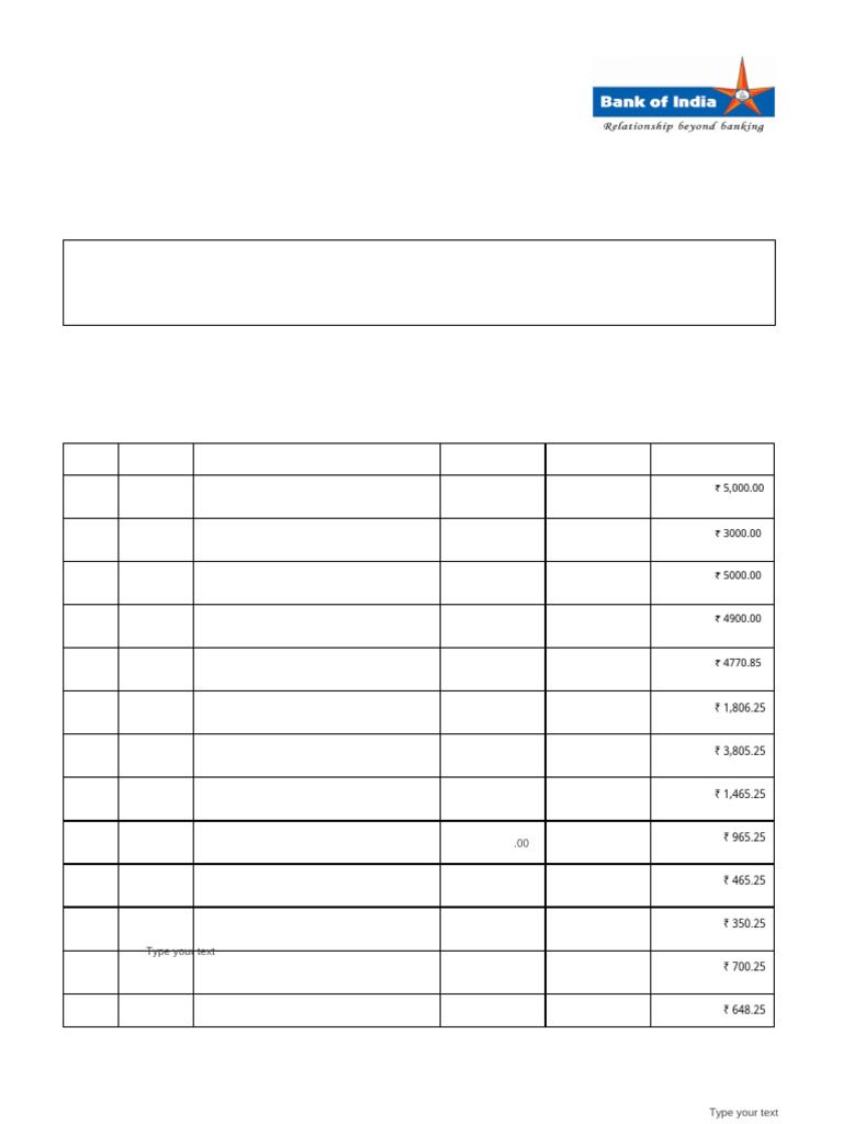 Bank Account Transaction Statement | PDF | Debit Card | Banking