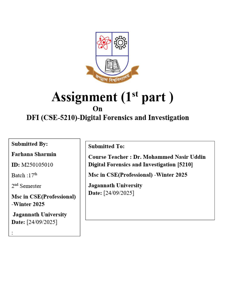Digital Forensics USB Analysis Guide | PDF | Computer File | Graphics ...