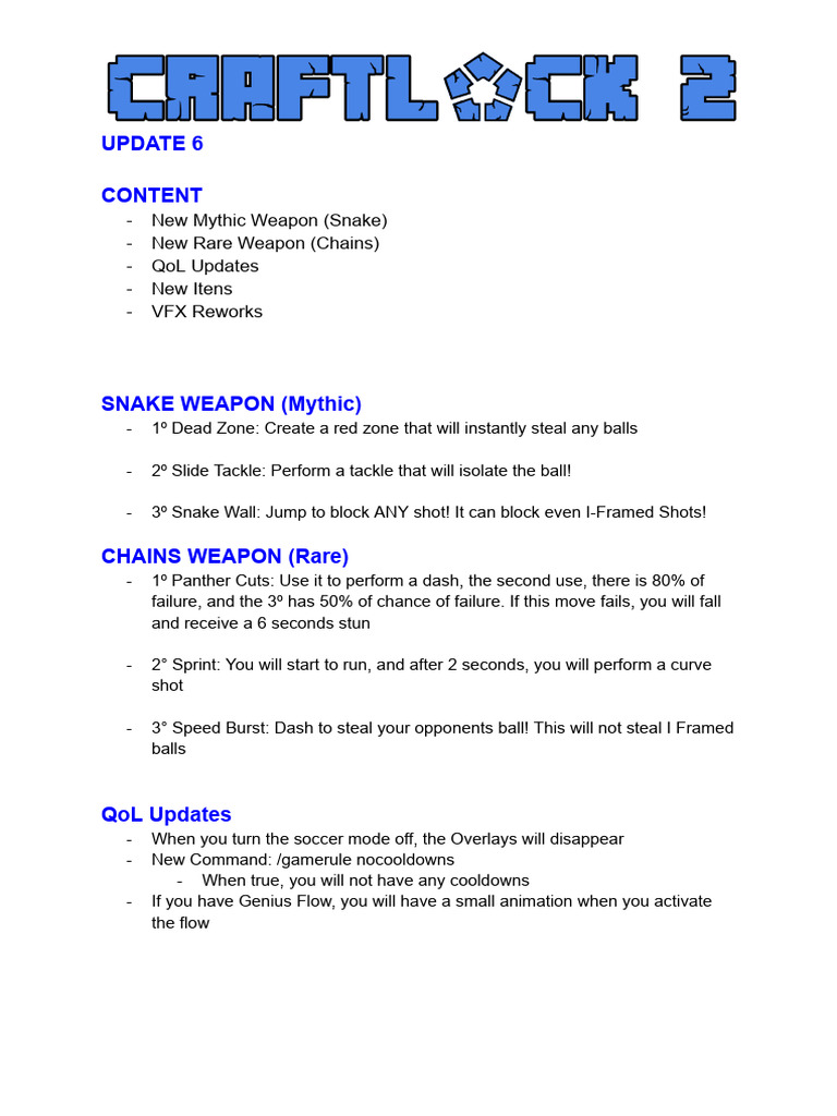 Update 6 | PDF