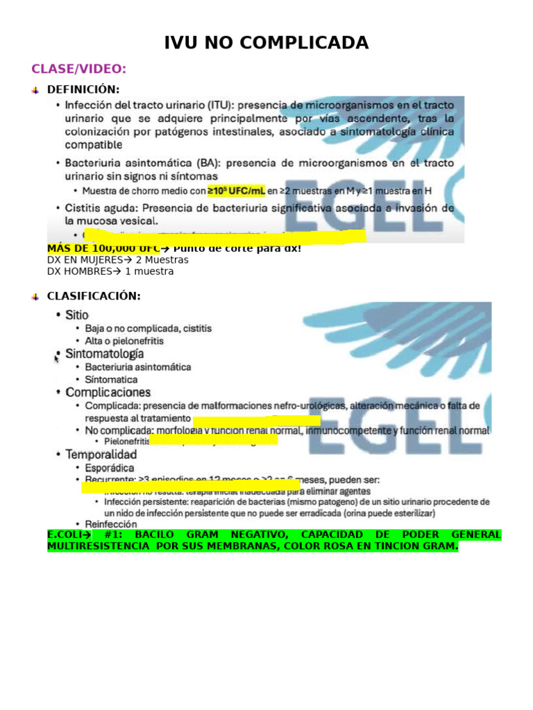Ivu No Complicada - para Egel Med | PDF