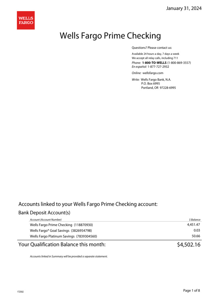 WellsFargo 2 | PDF | Banks | Overdraft