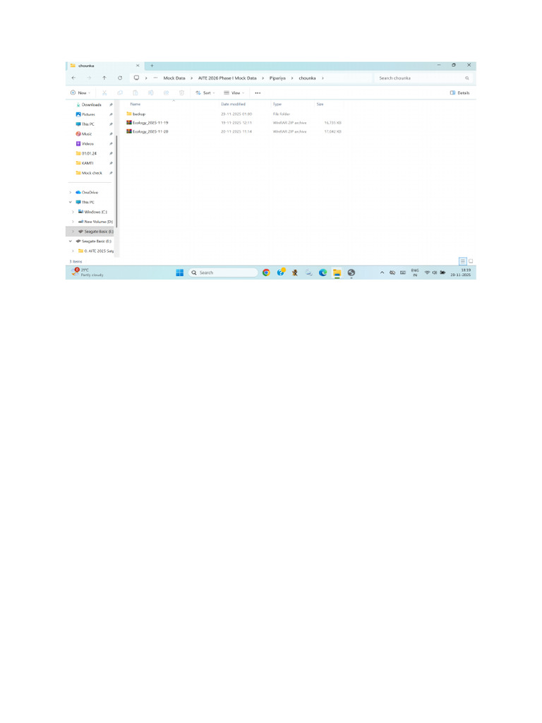 Error Shown in Mock Data Uploading | PDF