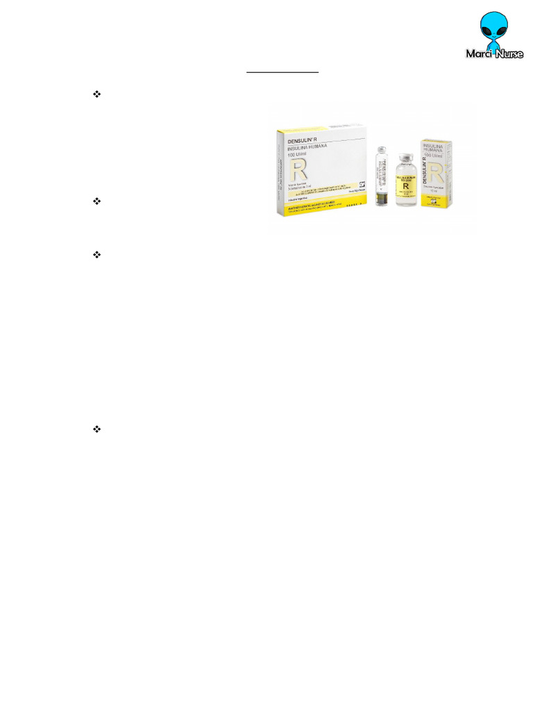 Insulina R | PDF