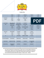 Weekly Plan 6-4-12