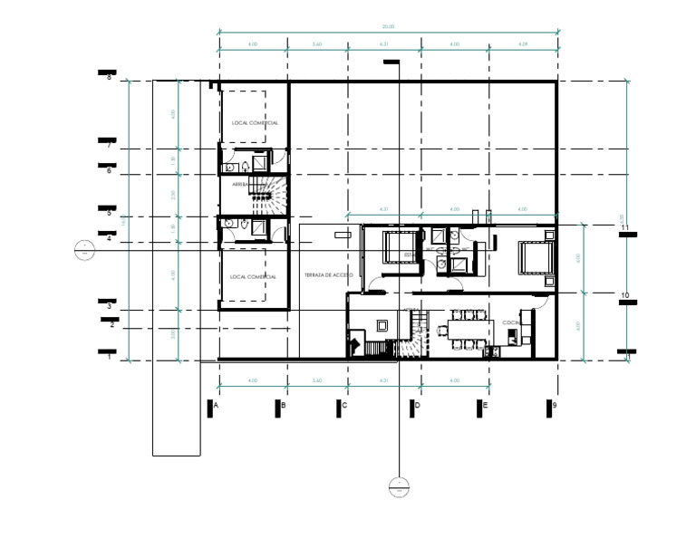 Commercial Space Layout Plan | PDF