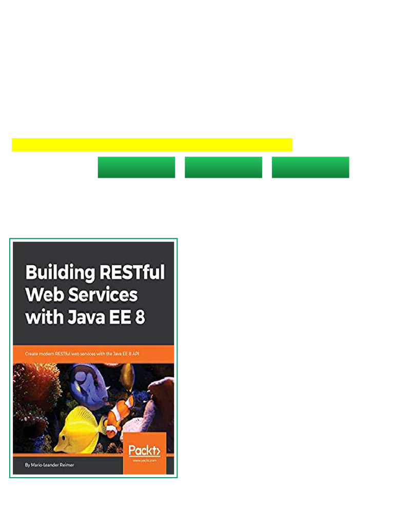 (Ebook) Building RESTful Web Services with Java EE 8: Create modern ...