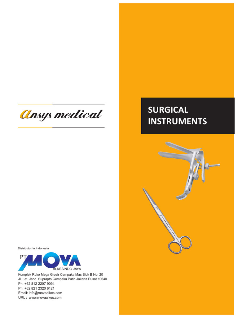 Surgical Instruments Catalog Indonesia | PDF | Medical Specialties ...