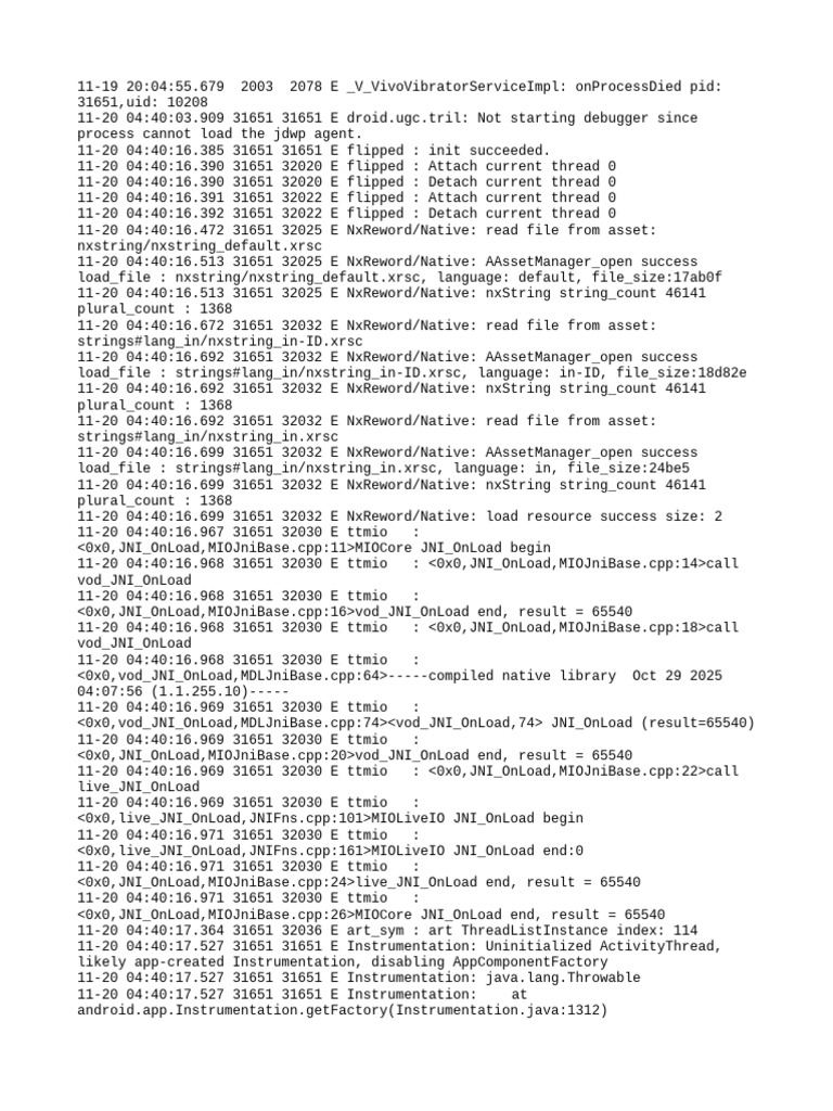 Log | PDF | Software Engineering | Computing