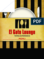 Evening Menu El Gato Lounge 2012